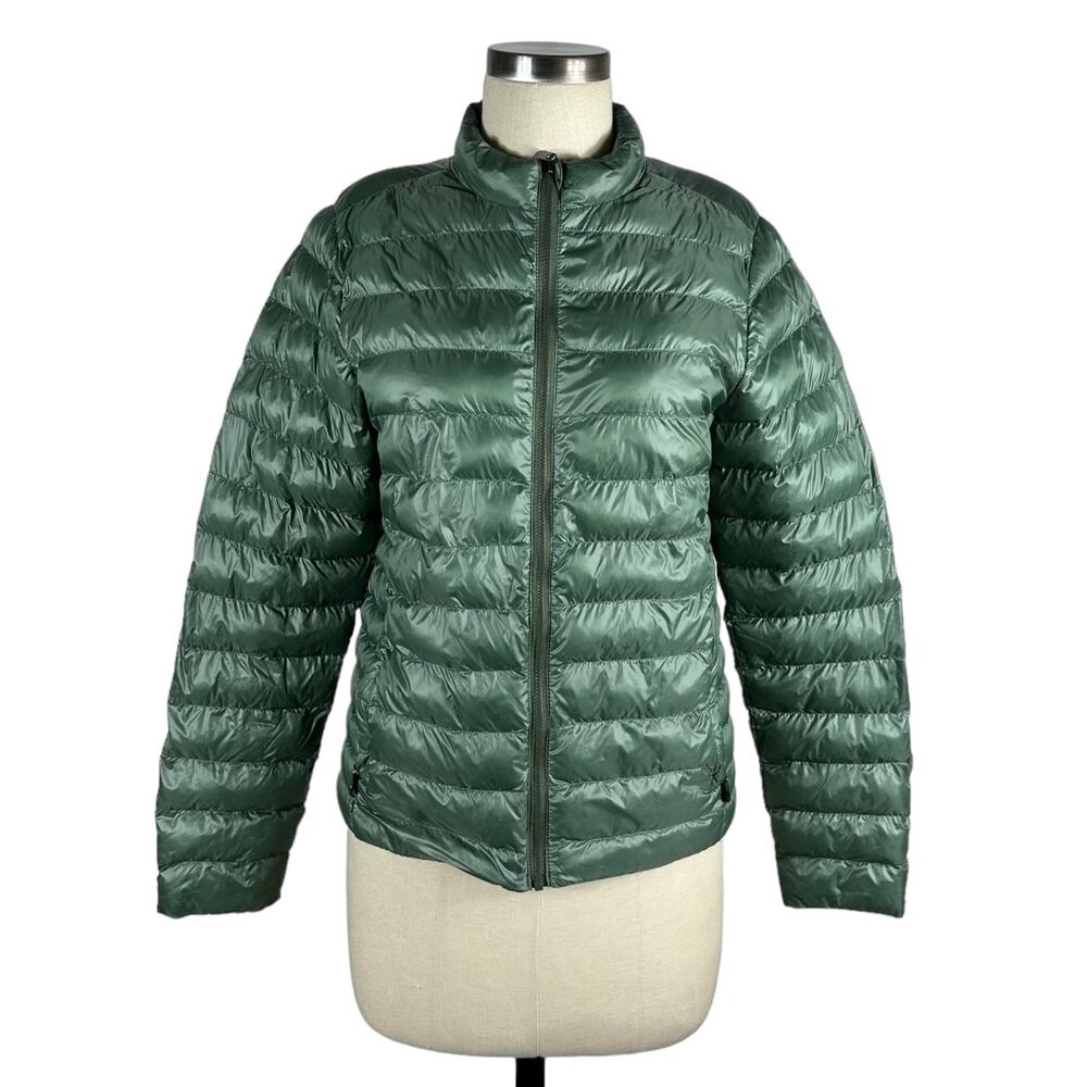 LOLE Maria Green Full Zip Puffer‎ Jacket Women's Size Small Outdoor Lightweight